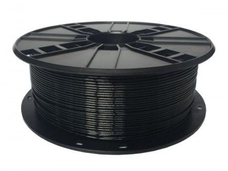 Gembird PETG filament za 3D stampac 1.75mm, kotur 1KG black 3DP-PETG1.75-01-BK