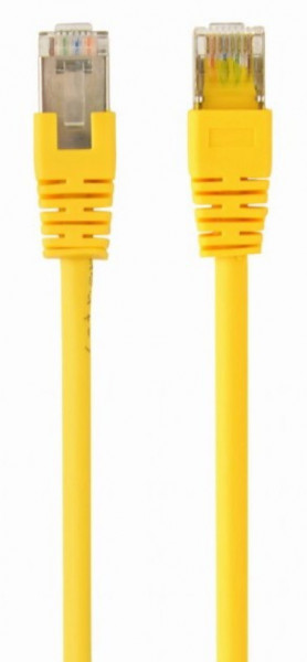 Gembird PP22-1M/Y mrezni kabl FTP Cat5e Patch cord, 1m yellow - Img 1