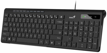 Genius SlimStar 230II,US,USB,BLK tastatura