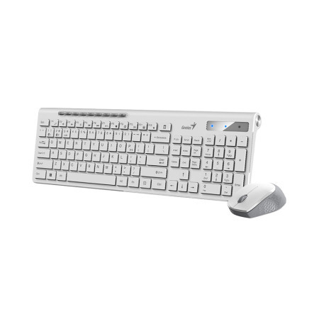 Genius SlimStar 8230,White,US,BT+2.4GHz usb tastatura