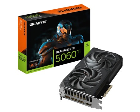Gigabyte nVidia GeForce RTX 5060 Ti WINDFORCE 8GB 128bit GV-N506TWF2OC-8GD rev. 1.0 grafička karta