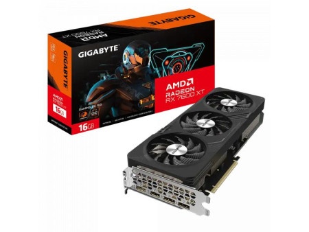 Gigabyte rx 7600 radeon xt gaming oc 16gb ( GV-R76XTGAMING OC-16GD )