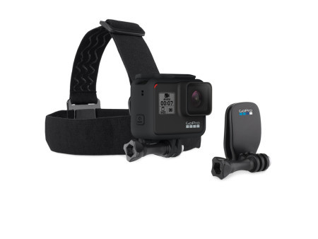 GoPro nosač head strap + quickclip/crna ( ACHOM-001 )