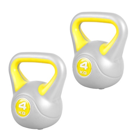 Gorilla Sports Set plastičnih ruskih zvona (2 x 4 kg) ( 101131-00006-0014 )