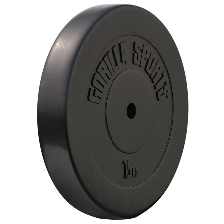 Gorilla Sports Teg obložen plastikom (15 kg) ( 100547-00006-0020 )