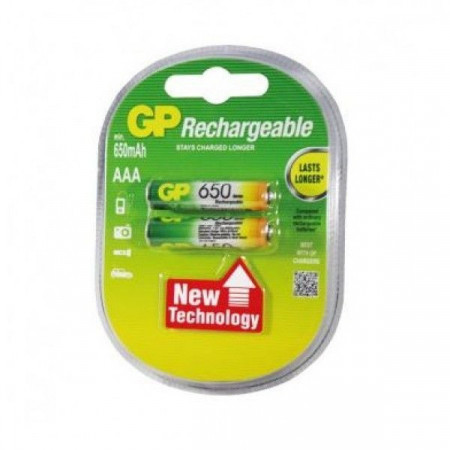 GP 65AAAHC-2UEC2 punjive baterije LR3 1.2 650MAH ( AAA65/Z ) - Img 1