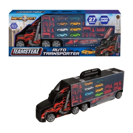 Teamsterz Metro City Aeroplano Con Auto - Set Da Gioco Aereo Giocattolo Con 16 Accessori, Elicottero E Rampa Per Bambini 3+ Anni - 3