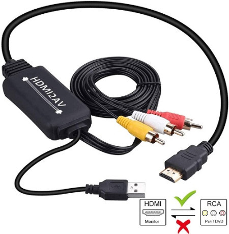 HDMI na AV konvertor kabl KT-HAV1-1.8M ( 11-420 )