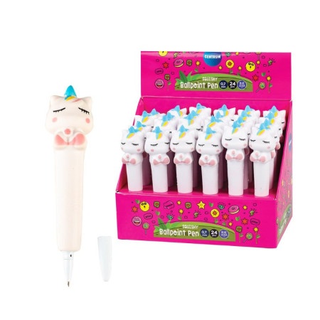 Hemijska olovka squishy unicorn 24/1 0.7mm ( 106/80615 )