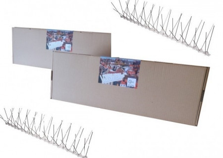 Home Set Veći - 6 komada šiljaka za rasterivanje ptica sa dvostrano lepljivom trakom