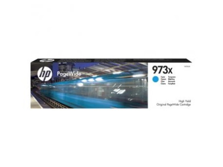 HP 973X F6T81AE original high yield cyan PageWide cartridge ( F6T81AE )