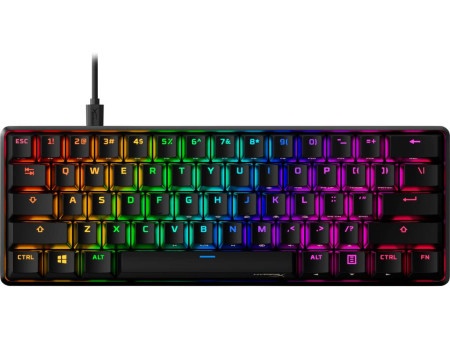 HP HyperX Alloy Origins 60/Mehanička/Gaming/ HX Red/US Layout/4P5N4AA/crna Tastatura ( 4P5N4AA#ABA )