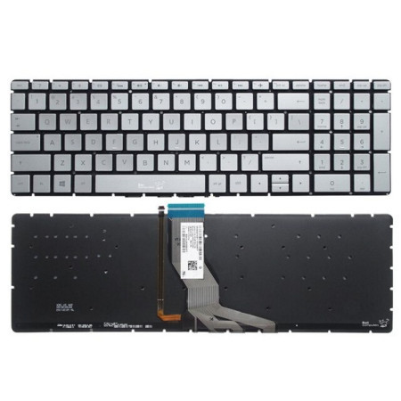 HP tastatura za laptop G6 250 15-DY 15-BW 15-BS 15-BP 15-BR 17-AK SIVA ( 108998 ) - Img 1