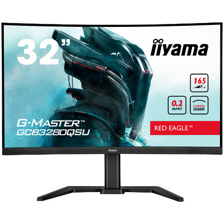 Iiyama 32&quot; GCB3280QSU-B1 ETE VA-panel curved gaming monitor - Img 1