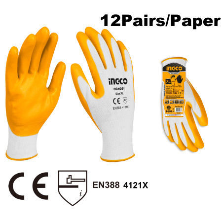 Ingco rukavice nitrile ( HGNG01 ) - Img 1