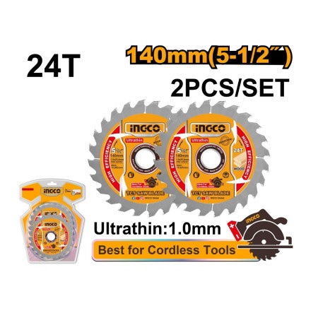Ingco tsb1403 list testere za drvo 2/1 24 zuba 140mm ingco ( TSB1403 )