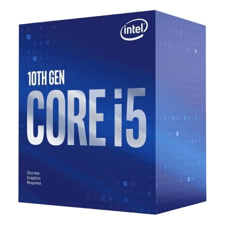 Intel Core i5-10400F Desktop Processor, 6 cores Box - LGA 1700 ( BX8070110400F )