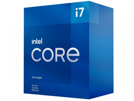 Intel core i7 i7-11700F 8C/16T/2,5GHz/16MB/65W/LGA1200/14nm/Rocket lake/ prosecor ( I711700F ) - Img 1