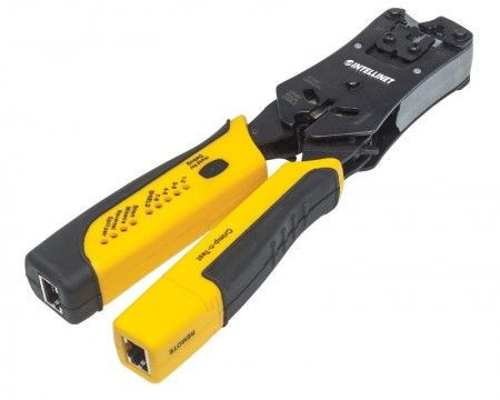 Intellinet Crimping Tool and Cable tester RJ11RJ45 Test 6 Cable Blister - Img 1