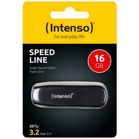 Intenso USB flash drive 16GB Hi-speed USB 3.2, speed line USB3.2-16GB