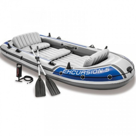 Intex EXCURSION čamac set za 5 osoba (54″ Aluminijumska vesla) ( 68325NP )
