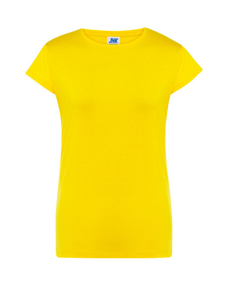 JHK ženska t-shirt majica kratki rukav r-neck gold veličina l ( tsrlcmfsyl )
