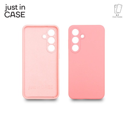 Just in case 2u1 Extra case MIX PLUS paket maski za telefon Samsung S25 PINK ( MIXPL235PK )