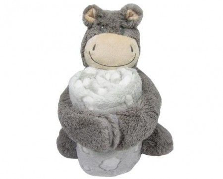 Kikka Boo Set igračka + ćebence Hippo ( 31103020043 ) - Img 1