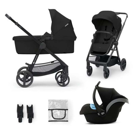 Kinderkraft kolica 3in1 newly classicc black ( KSNEWL00BLK3000 )