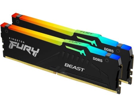 Kingston kf560c36bbe2ak2-32 dimm ddr5 32gb (2x16gb kit) 6000mt/s fury beast rgb expo -1