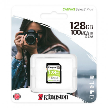 Kingston SDXC 128GB Class 10 U3 100MB/s-85MB/s SDS2/128GB ( SDS2/128GB )