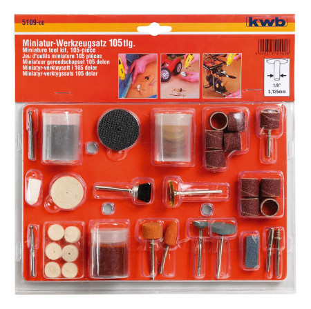 KWB set 105 mini-dodataka za brušenje i graviranje ( KWB 49510900 )