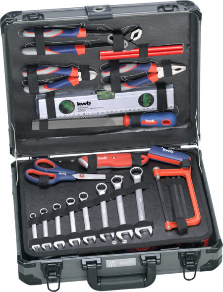 KWB set ručnog alata u aluminijumskom koferu, 99/1 ( KWB 49370760 ) - Img 1