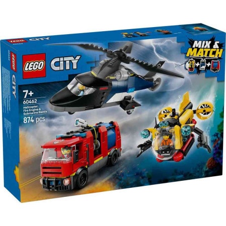 Lego City Remiks helikoptera, vatrogasnog vozila i podmornice ( 1042159 )