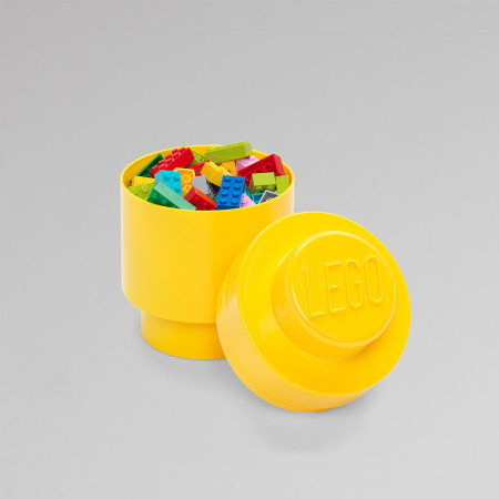 Lego kutija za odlaganje, okrugla (1): Žuta ( 40301732 ) - Img 1