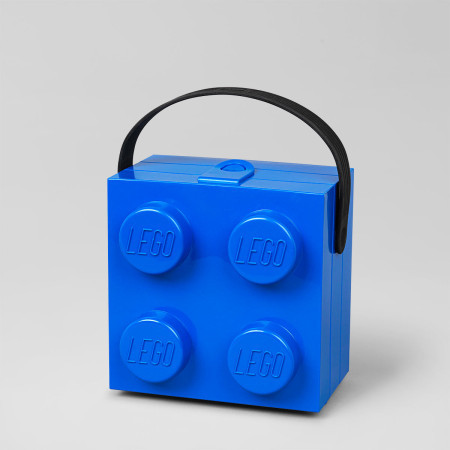 Lego kutija za užinu sa ručkom: Plava ( 40240002 )
