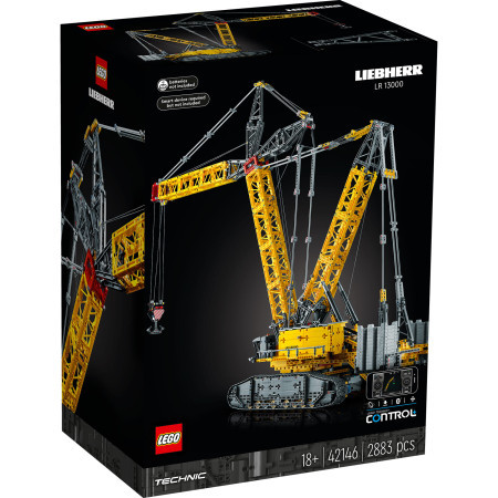 Lego Liebherr LR 13000 kran guseničar ( 42146 ) - Img 1