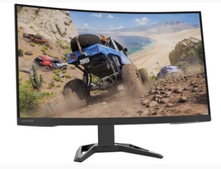 Lenovo 31.5", G32qc-30, Curved Gaming QHD FreeSync Black monitor ( 66F2GAC1EU )