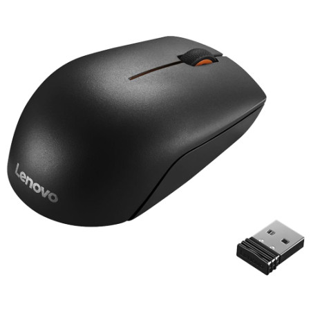 Lenovo wireless compact mouse 300, black ( GX30K79401 )