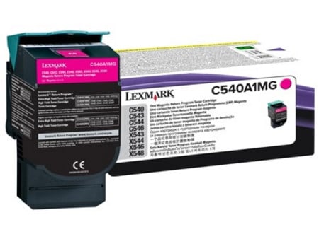 Lexmark toner C54x, X54x return program/crvena ( C540A1MG )