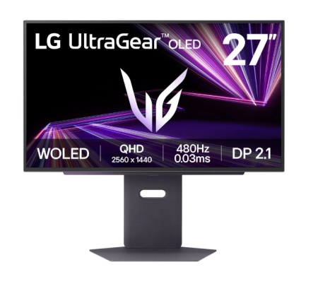 Lg 27gx790a-b 27&quot;/oled/2560x1440/480hz/0,03ms gtg/hdmix2,dp,usb /gsync,freesync/pivot/crna monitor ( 27gx790a-b.Aeu ) -1