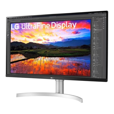 LG 32UN650K-W 31.5" UltraFine IPS 4K UHD 3840x2160@60Hz, 5ms, Tilt, Height, Black/silver