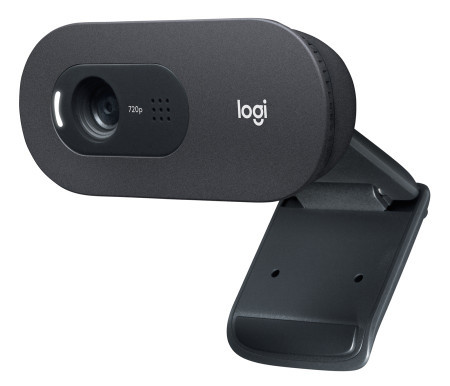 Logitech C505 long range HD webcam, black - Img 1