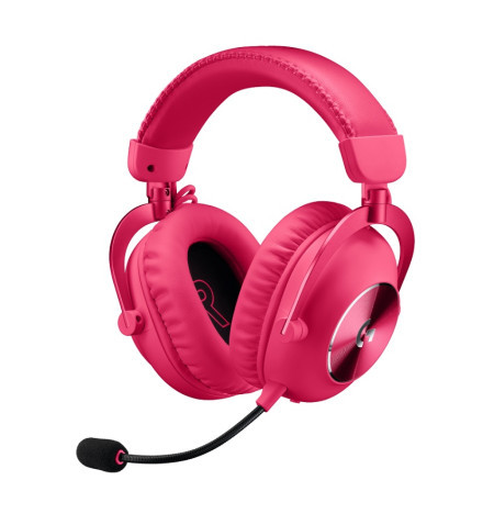 Logitech G pro X 2 wireless lightspeed gaming headset pink - Img 1