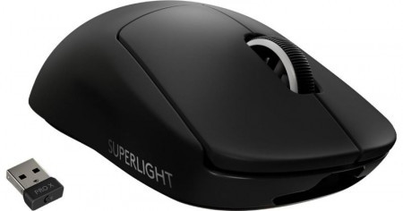 Logitech G pro X superlight wireless gaming mouse, black