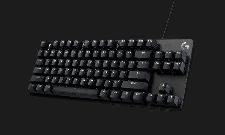 Logitech G413 TKL SE mechanical gaming keyboard US, tenkeyless silver edition