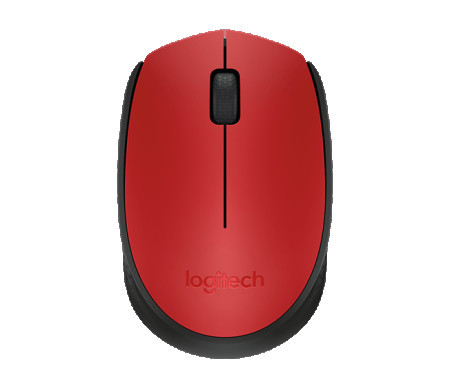 Logitech M171 wireless mouse red ( 026639 )