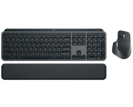 Logitech MX keys S combo graphite wireless desktop US tastatura + miš - Img 1
