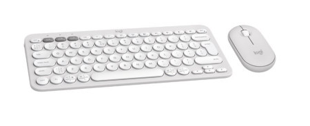 Logitech pebble2 bela tastatura i miš combo US - Img 1