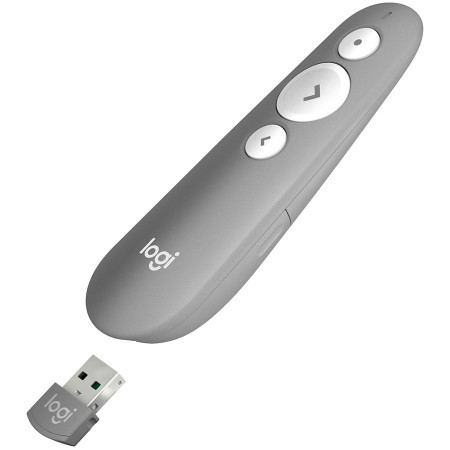 Logitech R500s laser presentation remote mid grey 2.4 GH ( 910-006520 ) - Img 1